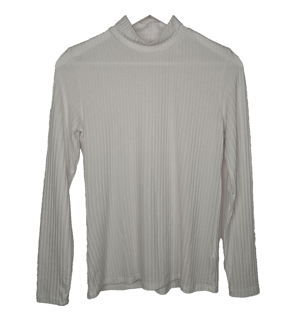 EK6882 Damen Rollkragenpullover von C&A, Weiß, Gr.S0