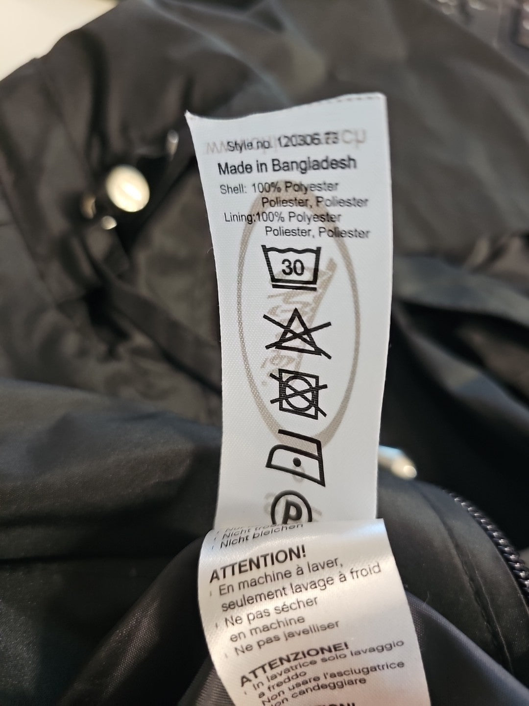 EK10956 Damen Jacke von Chicorèe, schwarz, Gr.S5