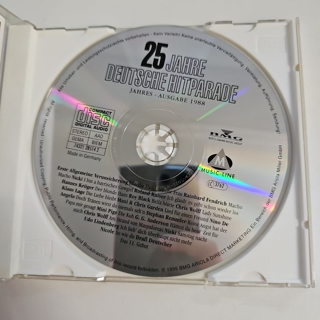 EB3146 25 Jahre Deutsche Hitparade 1988 / CD gebraucht gut1