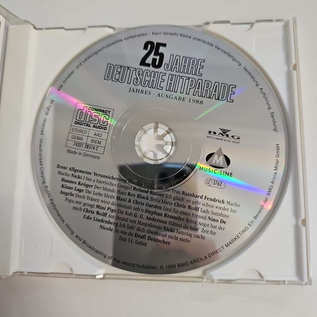 EB3146 25 Jahre Deutsche Hitparade 1988 / CD gebraucht gut1