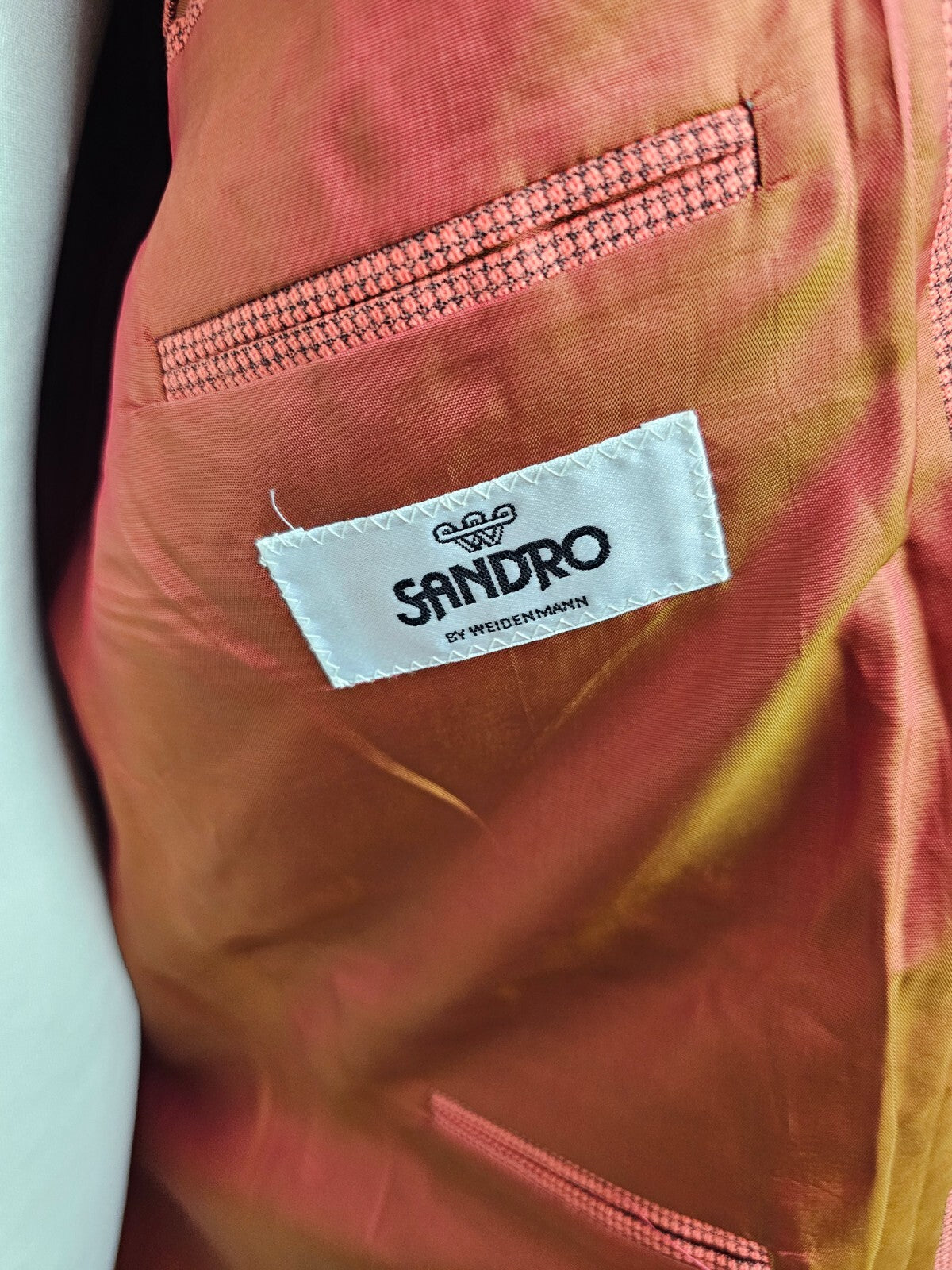 EK5681 Herren Jackett von Sandro by Weidenmann, ziegelrot, Gr. 277