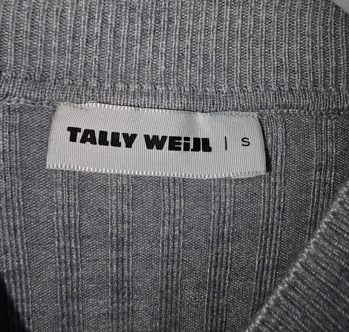 EK7792 Damen Pullover von Tally Weijl, grau, Gr.S2