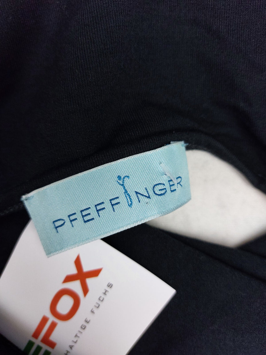 EK3758 Damen Longshirt von Pfeffinger, schwarz, Gr. 366