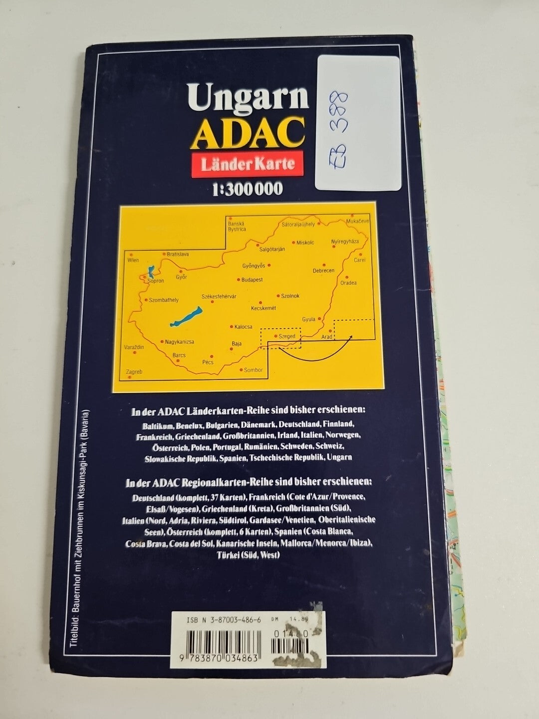 ADAC Karte, Ungarn von not specified | Buch | Zustand gut1