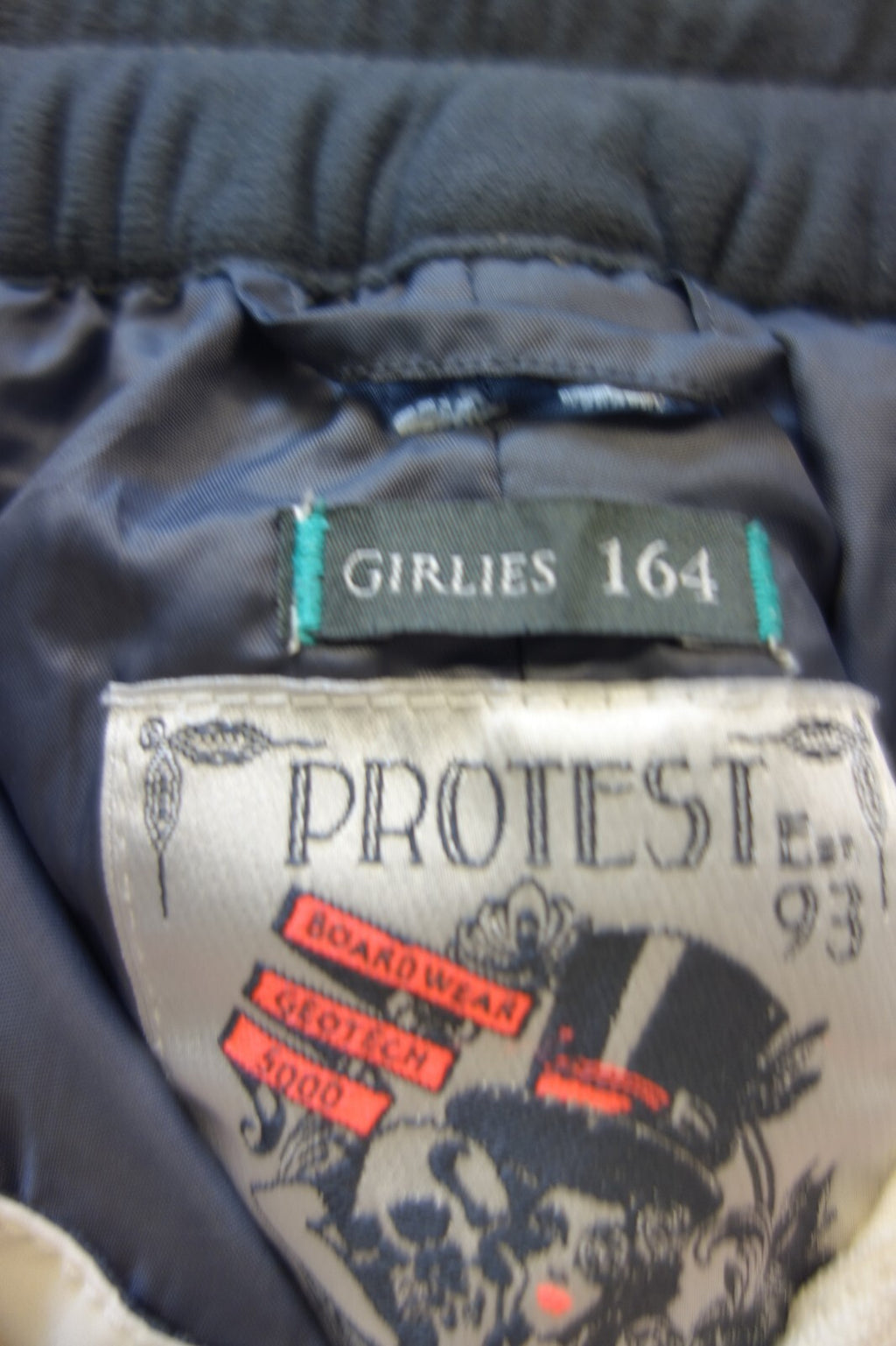 EK2472 Mädchen Schneehose, cremeweiß von Protest, Gr. 1644