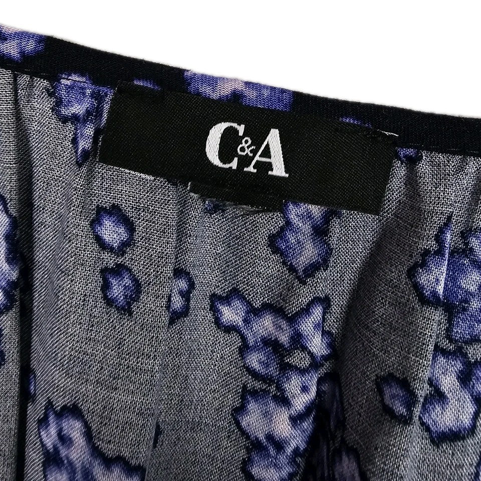 EK10389 Damen Kleid von C&A, Lila, Gr. M/L3