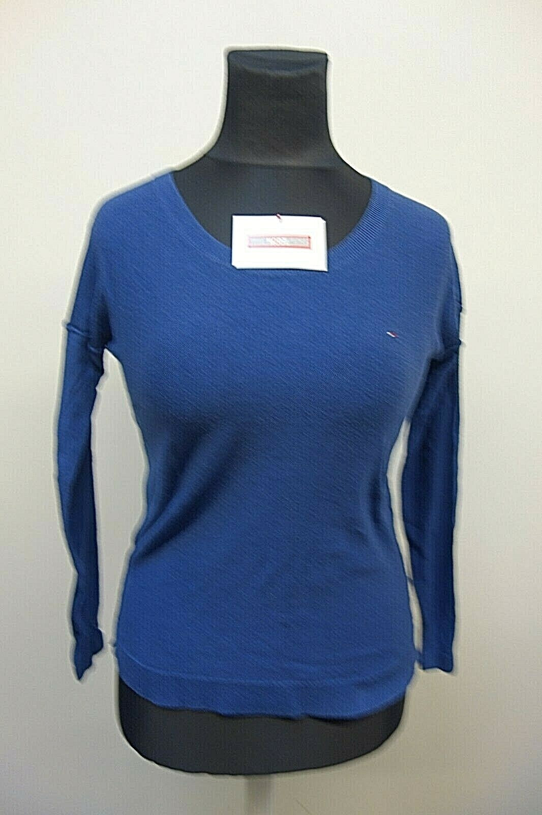 EK1324 Damen Pullover von Tommy Hilfiger, blau, XS1