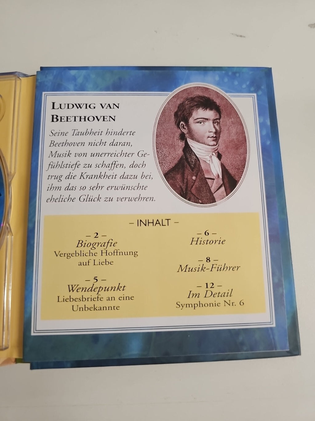 EC 5DIE GROßEN KOMPONISTEN/ BEETHOVEN - Romantische Zwischenspiele CD NEUWERTIG 2