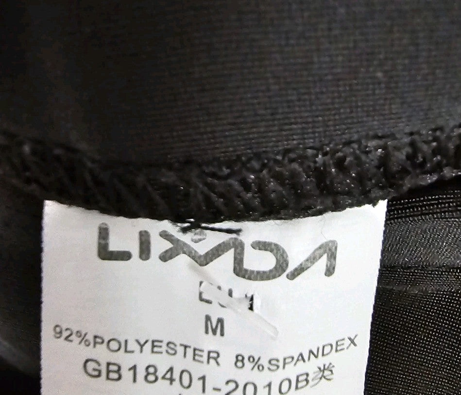 EK5059 Herren Radsport Set (Jacke-Gr.L,Hose-Gr.M)von Lixda, rot-schwarz, Gr.L;M 9