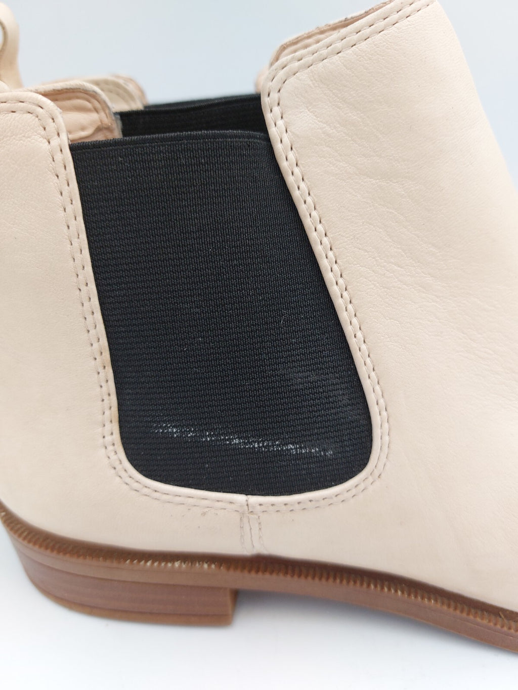 ES0660 Damen Stiefeletten von Clarks, beige, Gr. 375