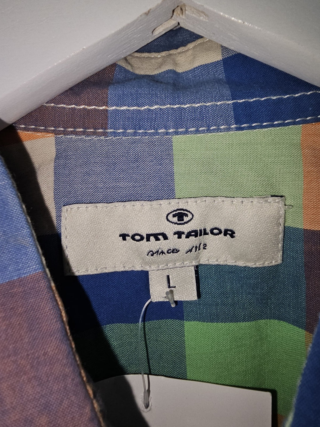 EK9425 Herren Hemd von Tom Tailor, Mehrfarbig, Gr.L2