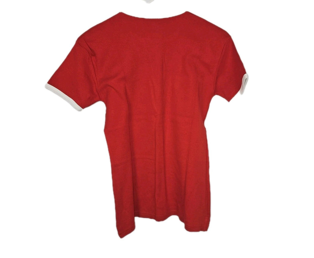 EK11150 Damen T-Shirt von Rathaus Kollektion, Rot, Gr. S2