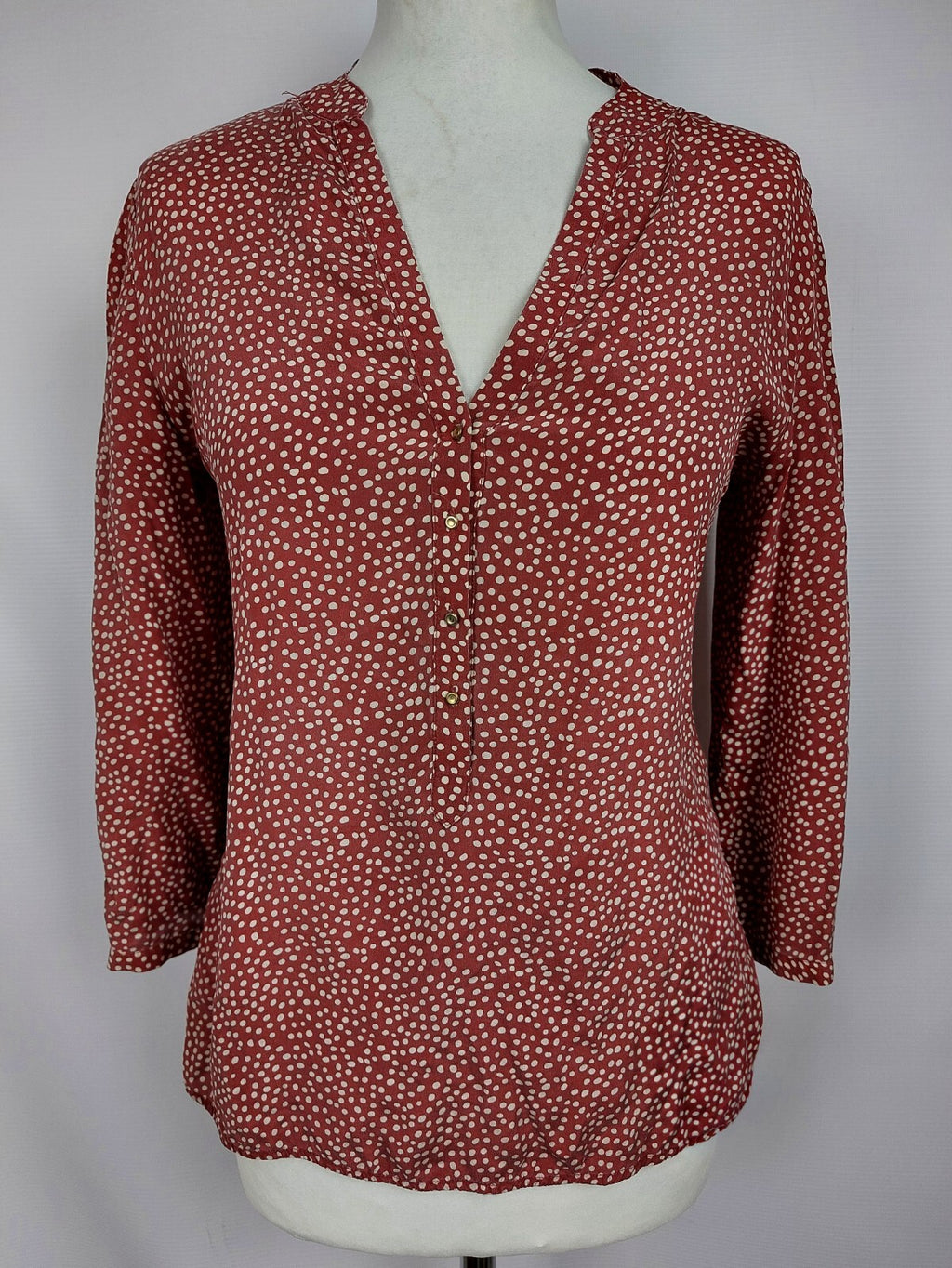 EK5000 Damen Bluse von Massimo Dutti, rot, Gr.M0