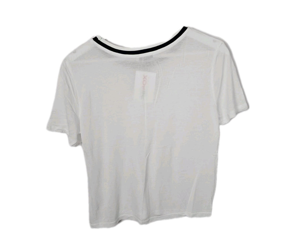 EK8872 Damen Tshirt von Zara, Weiß, Gr. S4