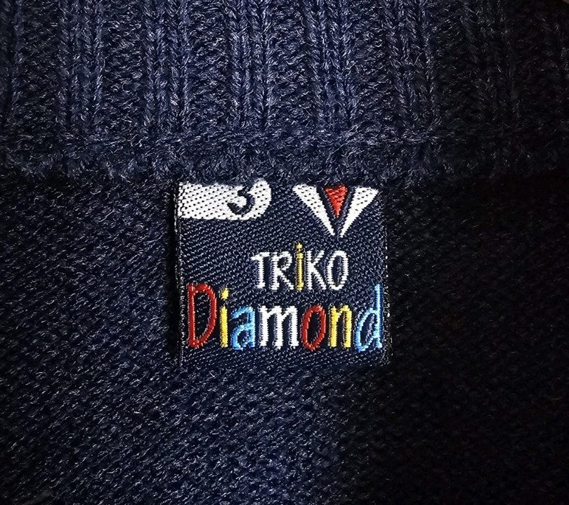 EK11111 Jungen Jacke Triko Diamond Gr.104 Blau1
