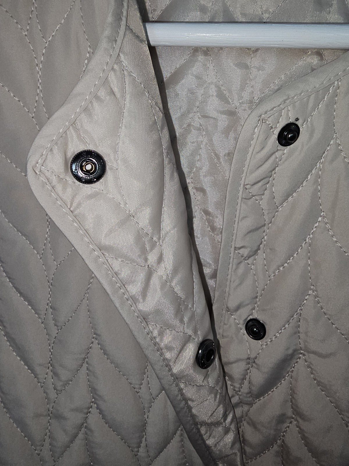 EK11189 Damen Leichte Steppjacke von Janina, beige, Gr.364