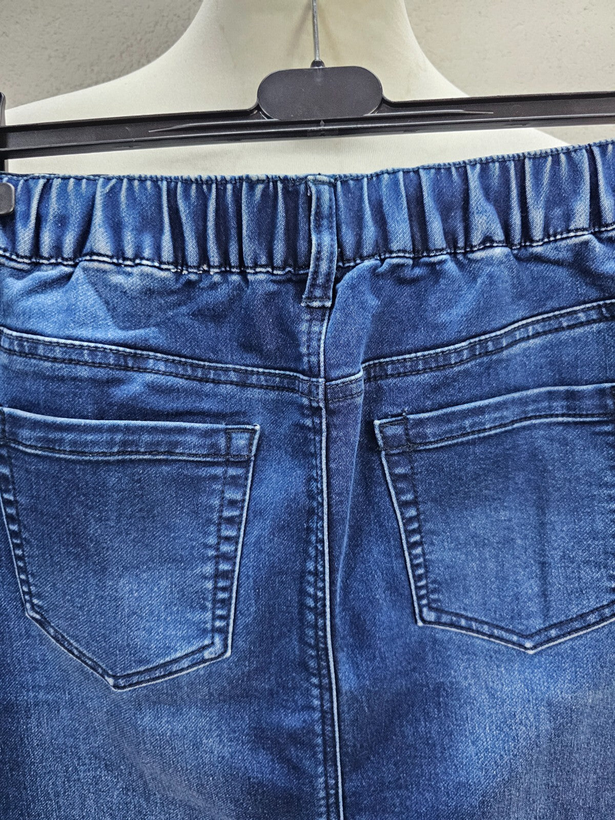 EK5822 Damen Jeansrock von Essentials, blau, Gr. 386