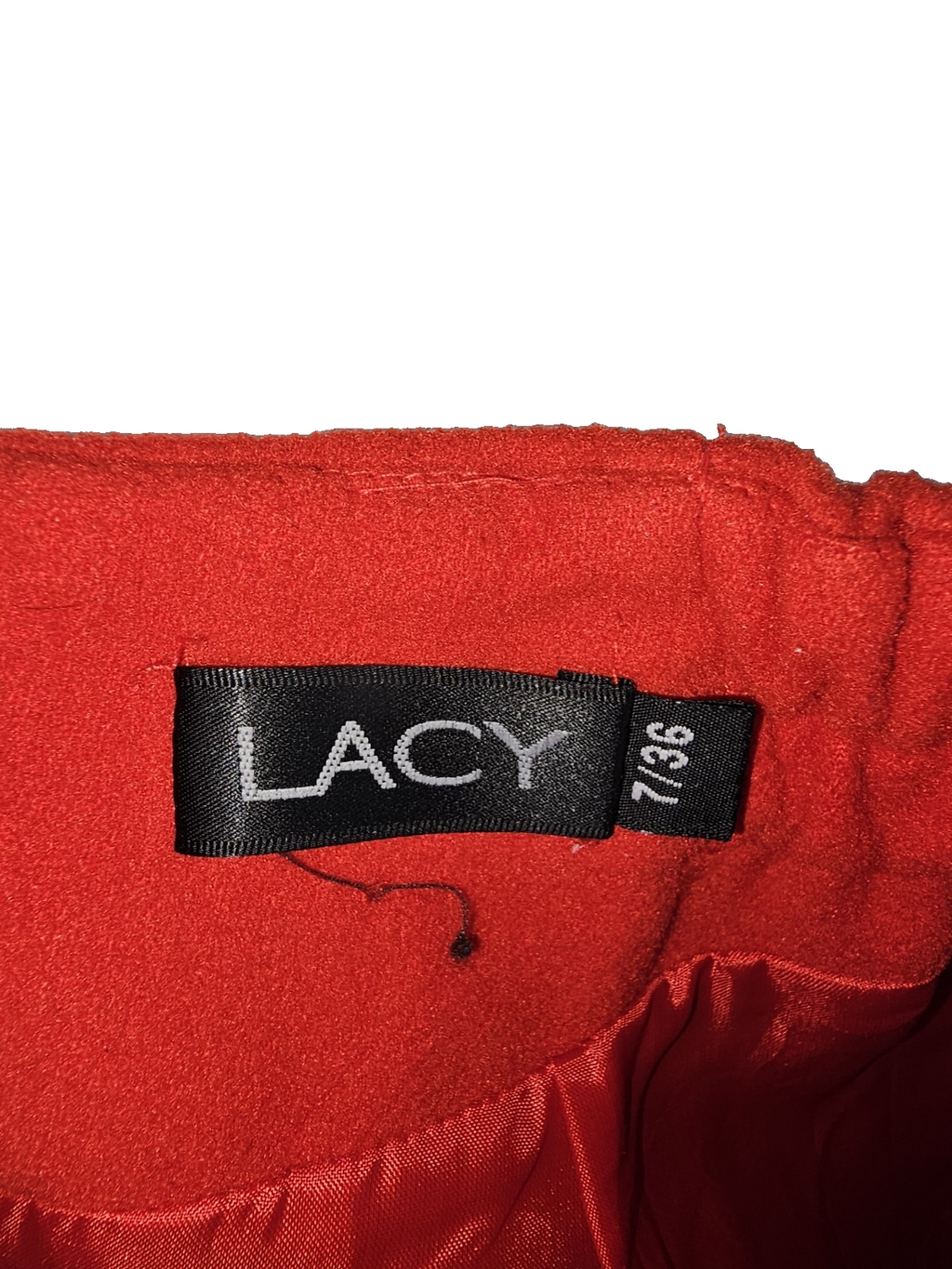 EK7728 Damen Zweiteiler von Lacy, rot, Gr.367