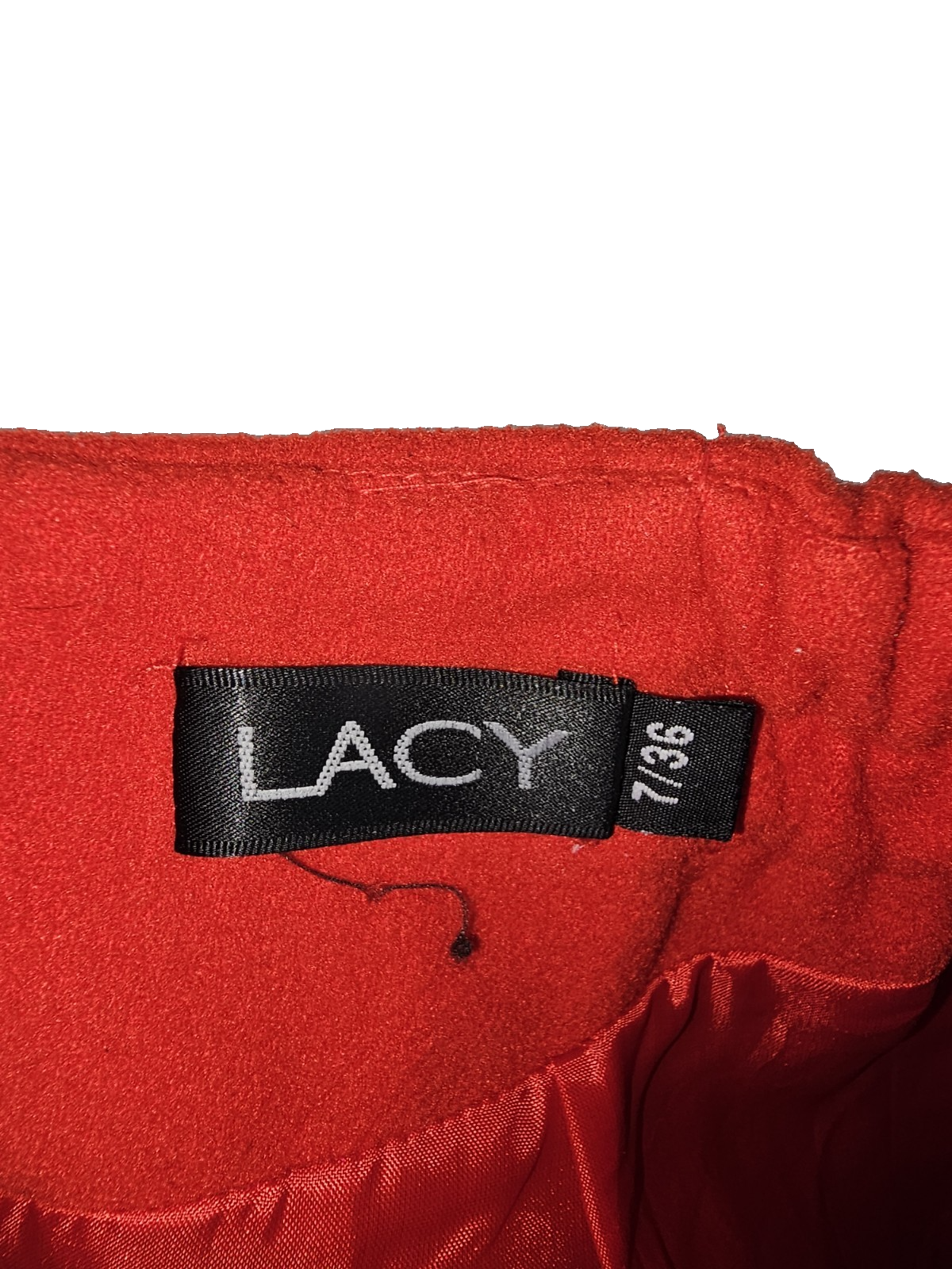 EK7728 Damen Zweiteiler von Lacy, rot, Gr.367