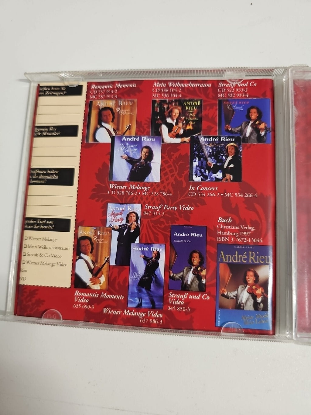 EB1130 CD ANDRE RIEU – "100 Jahre Strauß"  NEU1