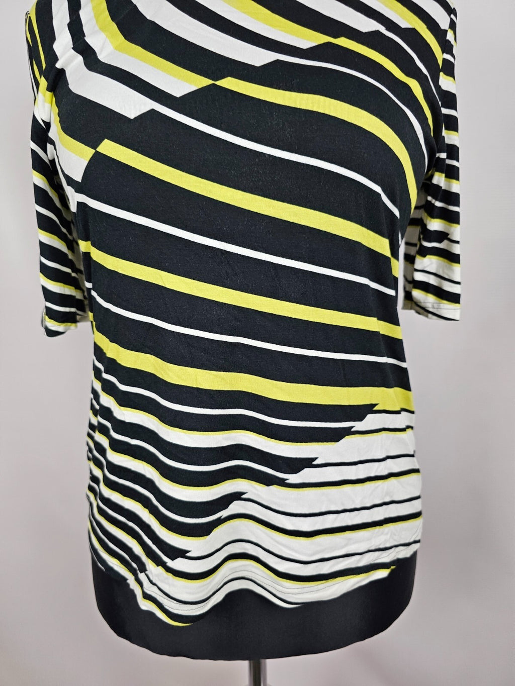 EK5727 Damen T-Shirt von Seidel, grün-weiß-schwarz, Gr.422