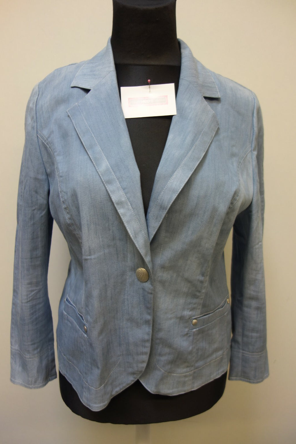 EK1016 Damen Blazer von Elena Gruntert, blau, Gr. 420