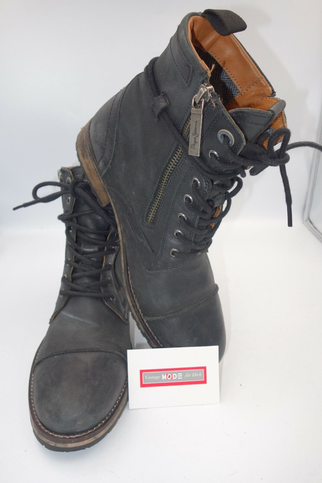 ES0544 Damen Stiefeletten von Pepe Jeans, schwarz, 410