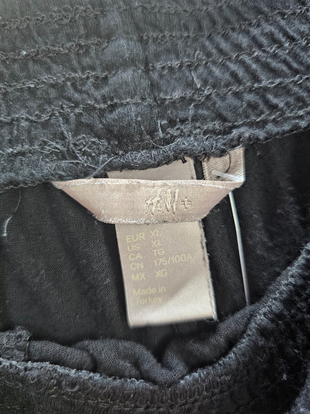 EK3783 Damen Stoffhose von H&M, schwarz, Gr. XL3