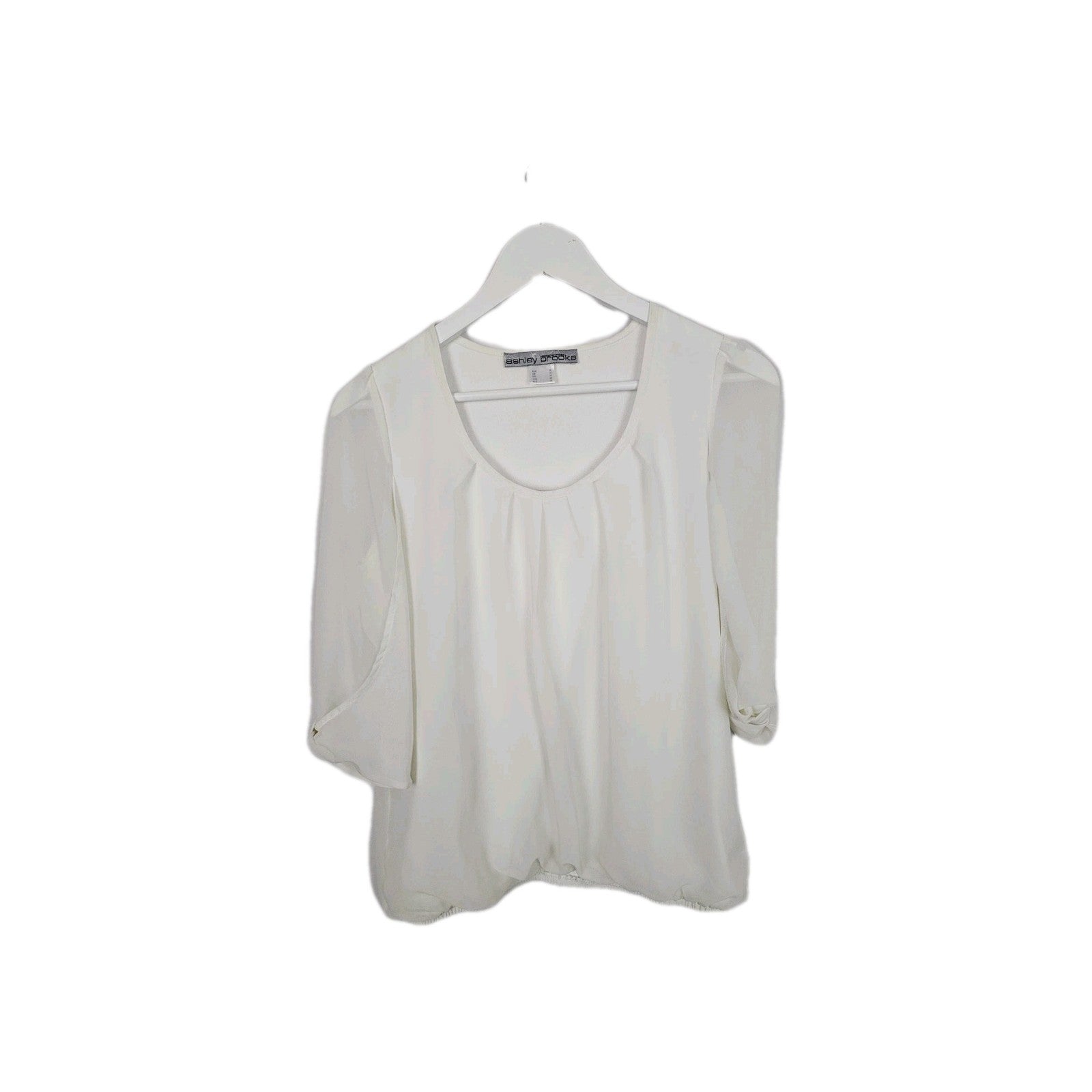 EK9878 Damen T-Shirt Ashley Brooke Gr.36 Weiß0