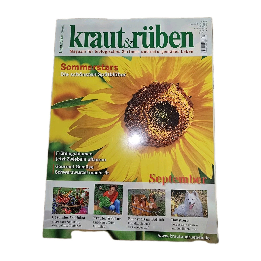 EB3465 Kraut und Rüben, 09/2008, biologisches Gärtnern und naturgemäßes Leben 0