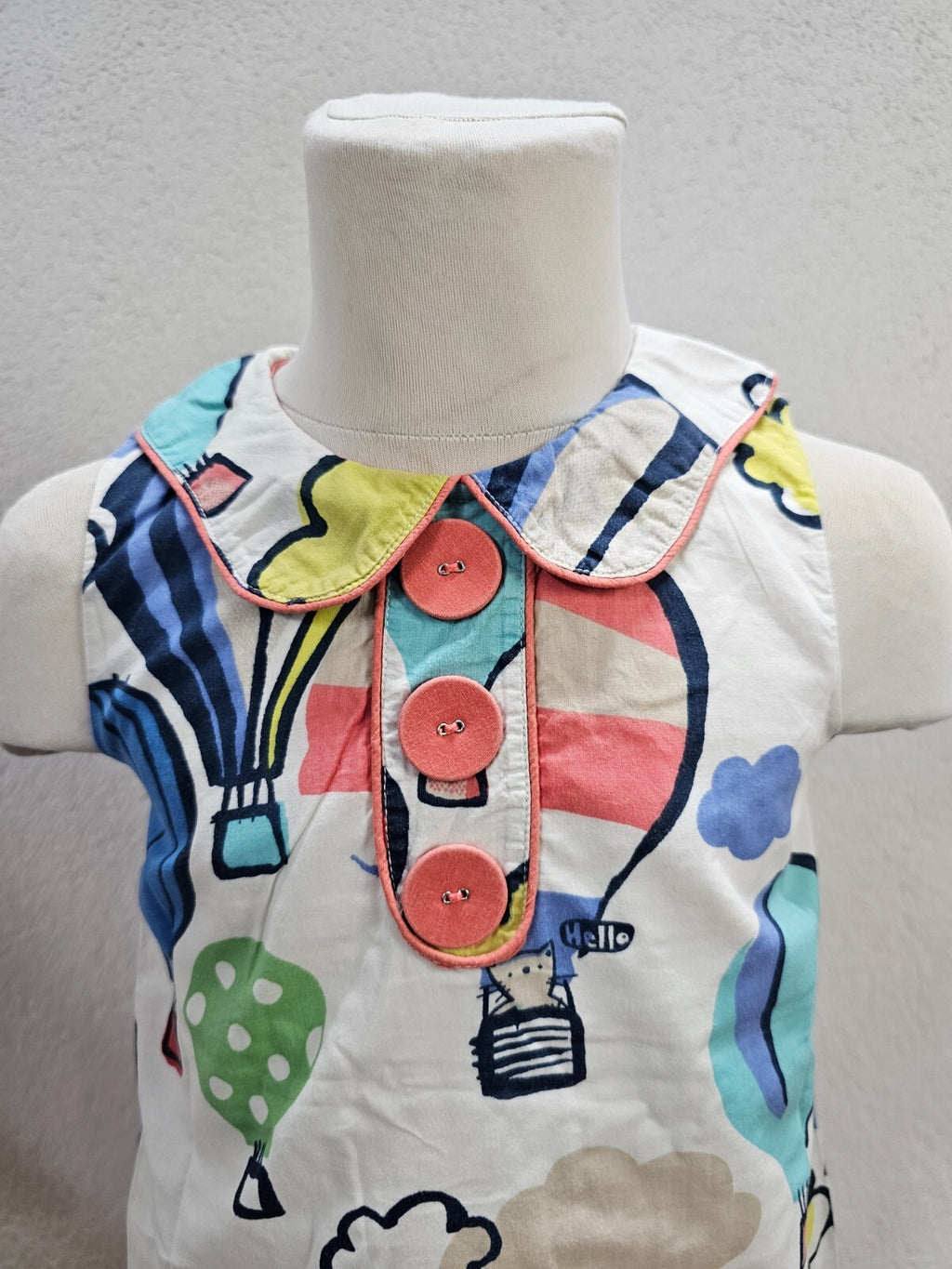 EK5922 Mädchen Kleid von Next, mehrfarbig, Gr. 1101