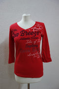 EK0173 Damen Shirt, rot von Soccy Spirit0