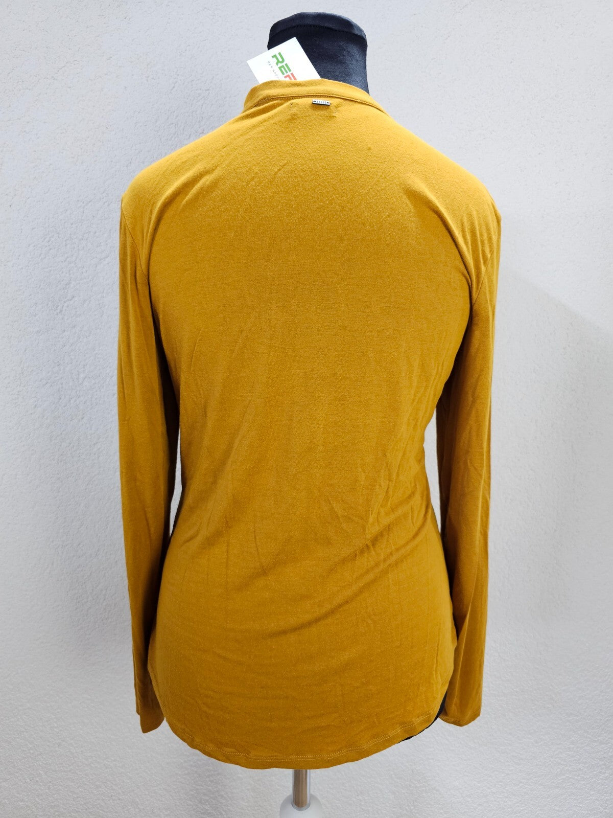 EK6078 Damen Langarmshirt von Khujo, ocker, Gr. XL4