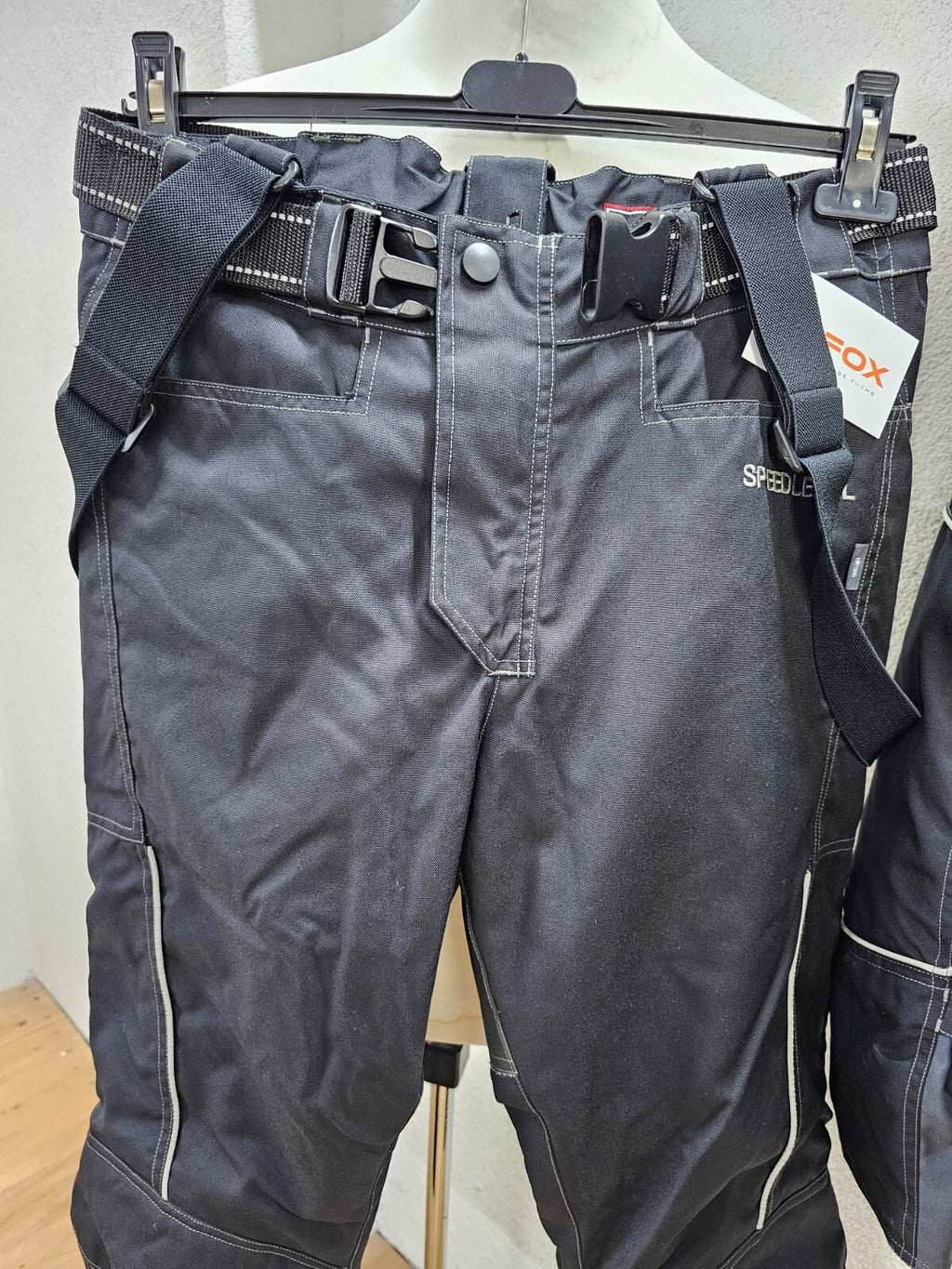 EK5690 Motorrad Anzug von Speed Level TCM, schwarz, Gr. M3
