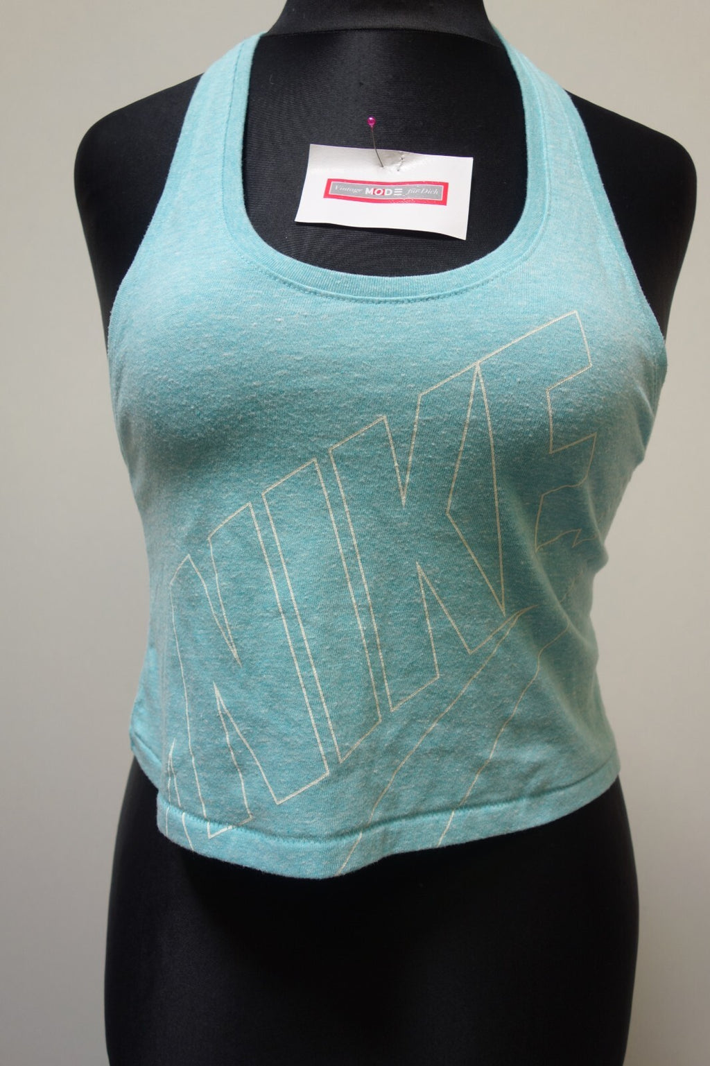EK2158 Damen Top, bauchfrei von Nike, türkis, Gr. S0