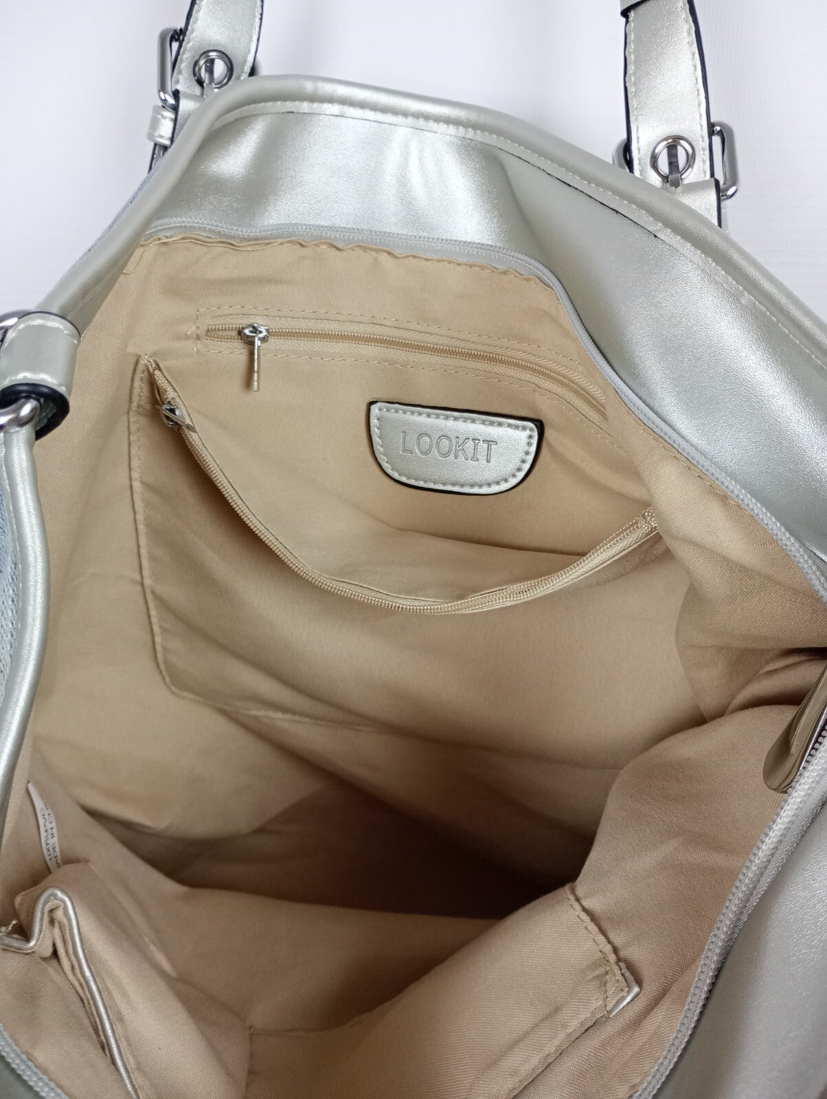EK5313 Damen Tasche von Lookit, blau/silber8