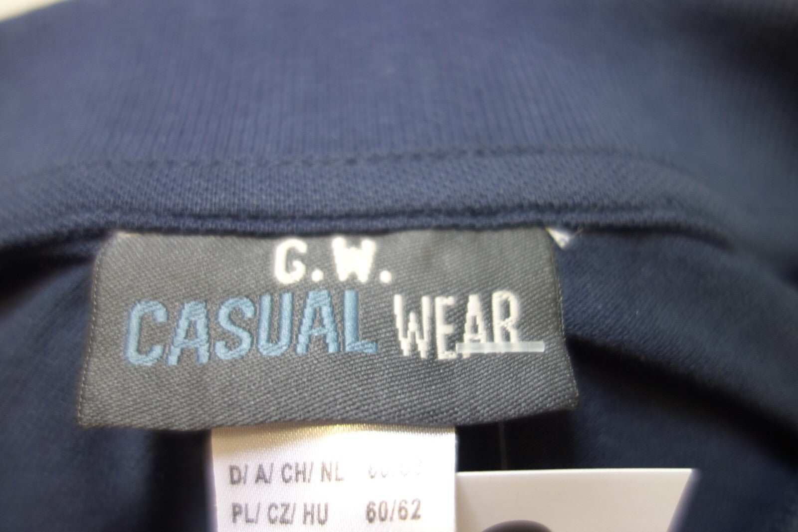 EK1945 Herren Polo von CW, blau, Gr. 60/626