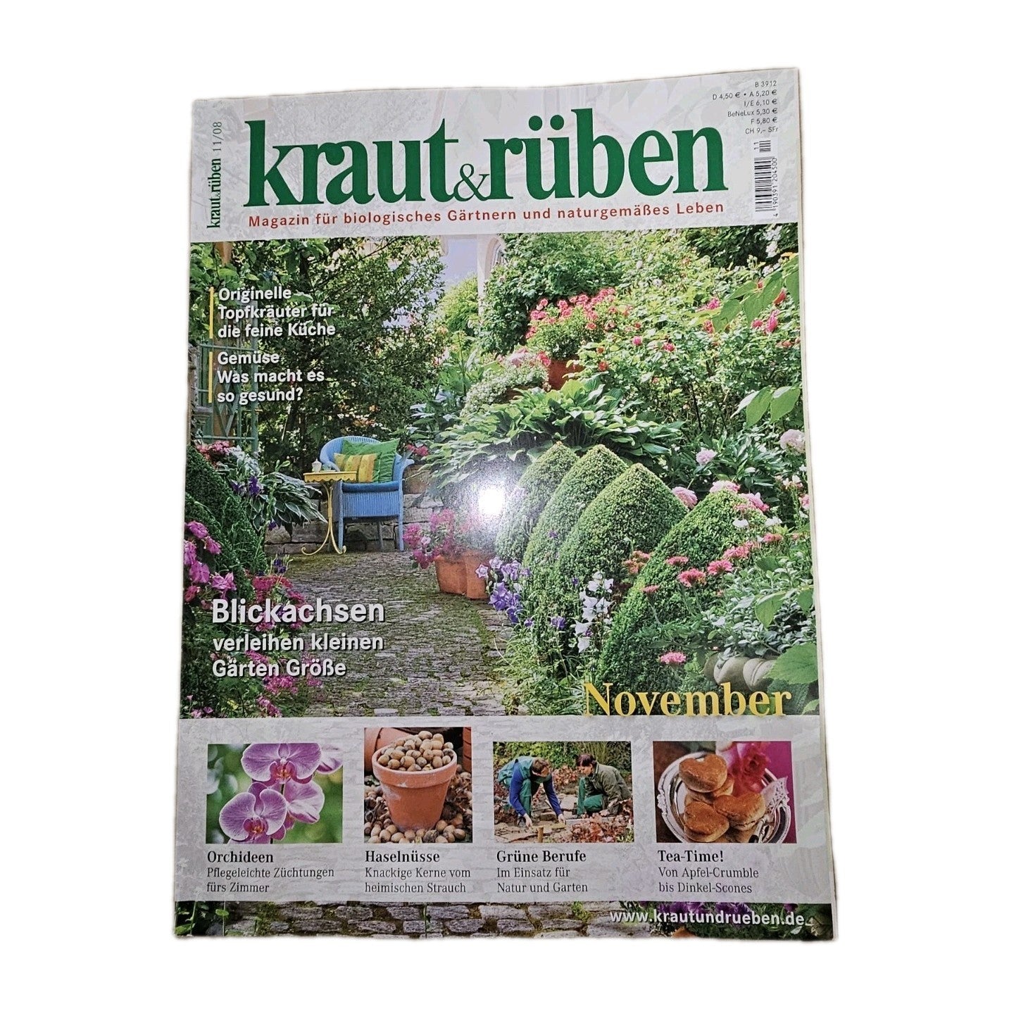 EB3467 Kraut und Rüben, 11/2008, biologisches Gärtnern und naturgemäßes Leben 0