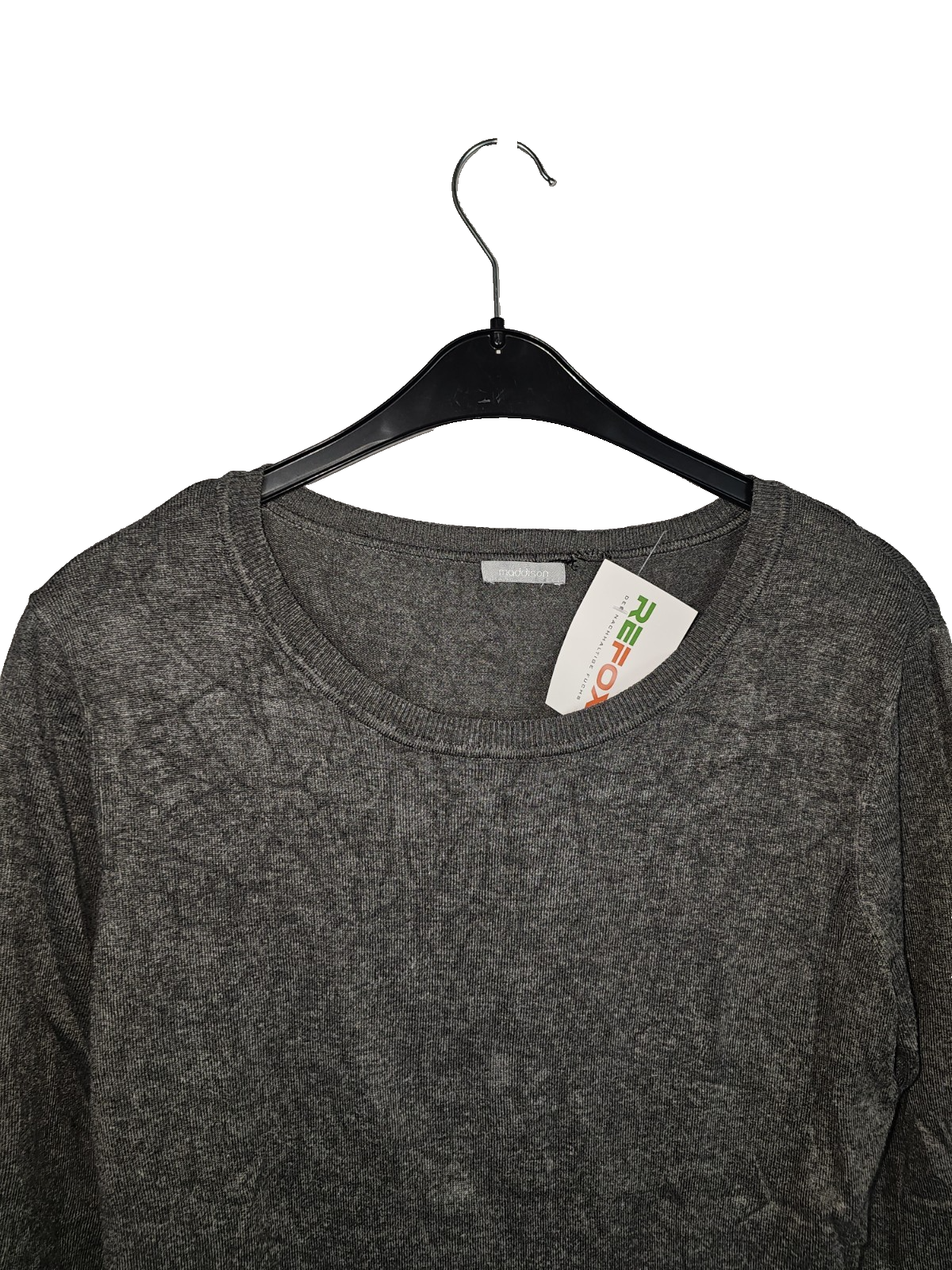EK8178 Damen Sweatshirt von Maddison, Grau, Gr. Ca.M/L1
