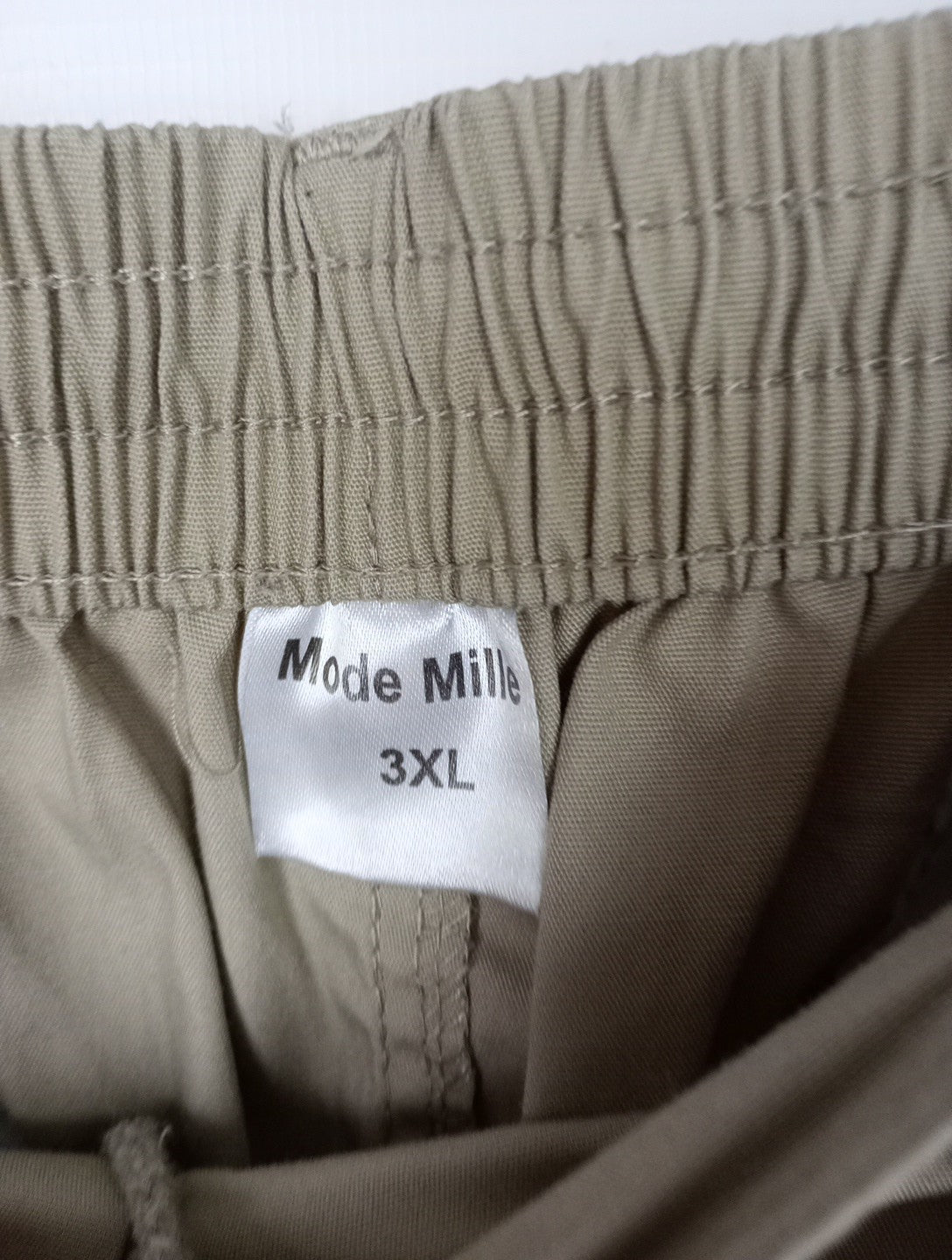 EK8510 Damen Cargo Hose von Mode Mille, Beige, Gr.3XL1