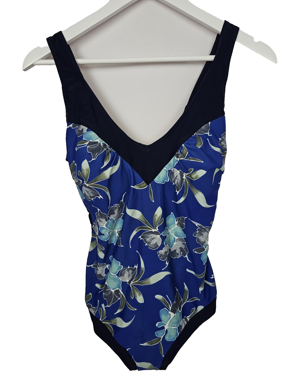 EK8613 Damen Badeanzug, Blau, Gr. 42 D-Cup0