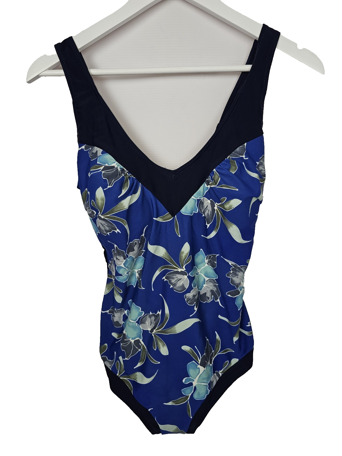 EK8613 Damen Badeanzug, Blau, Gr. 42 D-Cup0