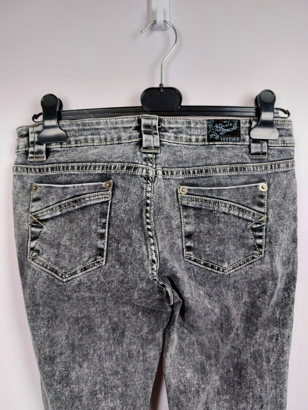 EK0188 Damen Jeans von Hydee Color, grau, Gr.388