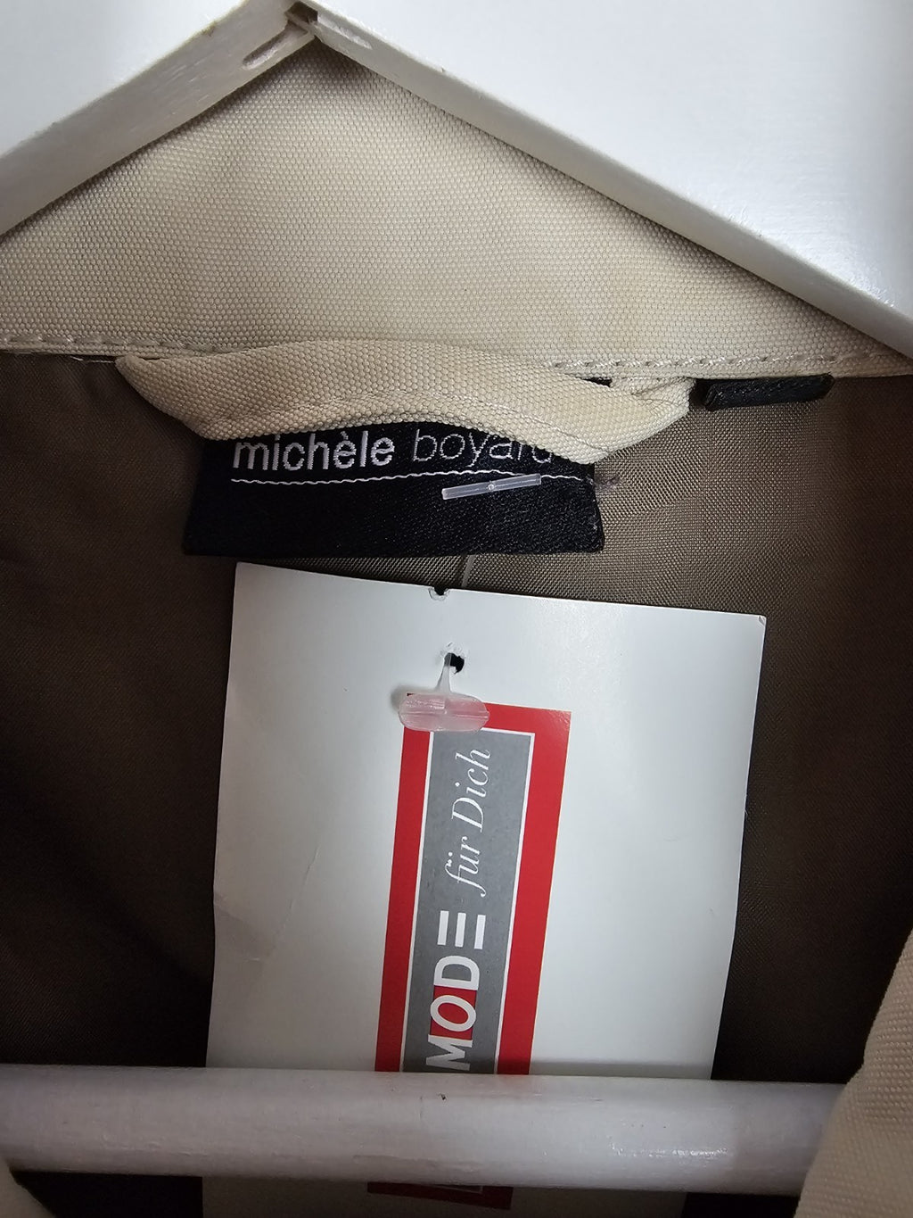 EK9758 Damen Mantel von Michele, Beige, Gr. 402