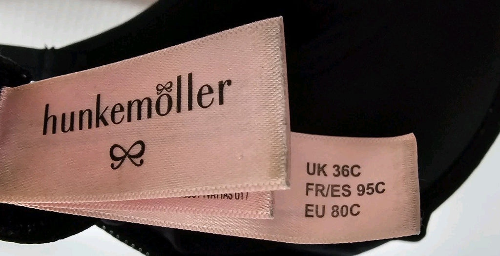 EK9748 Damen BH von Hunkemöller, Schwarz, Gr. 80C4