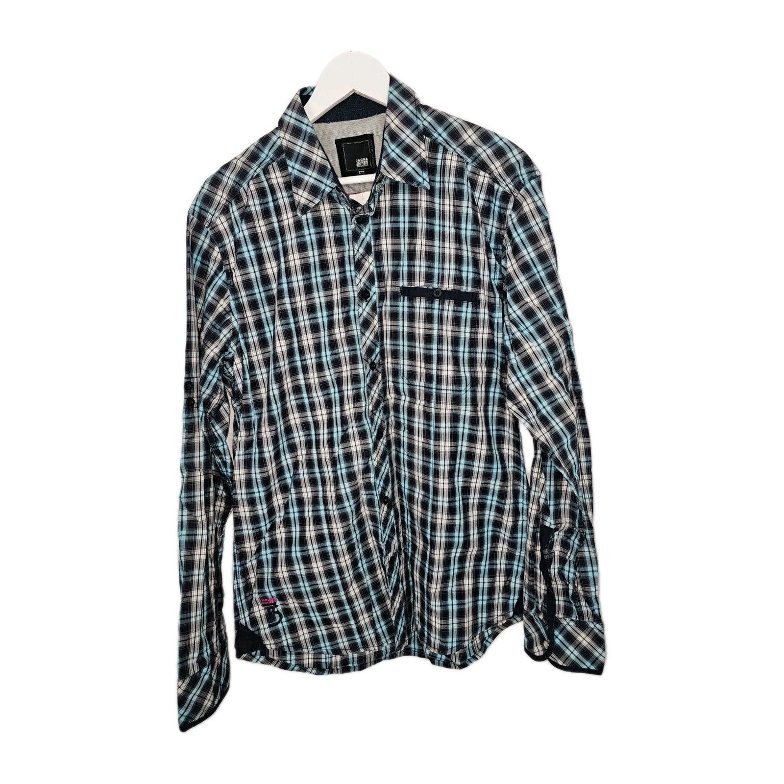EK8604 Herren Hemd von Jack&Jones, blau, Gr.L0