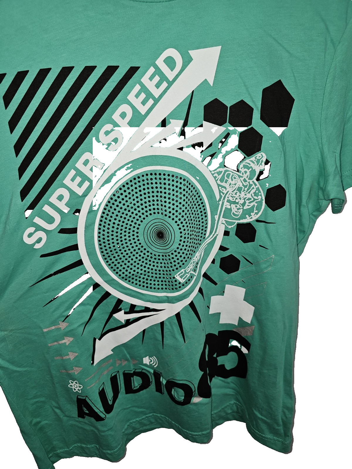 EK7667 Damen Tshirt von Clockhouse, Grün, Gr. L1