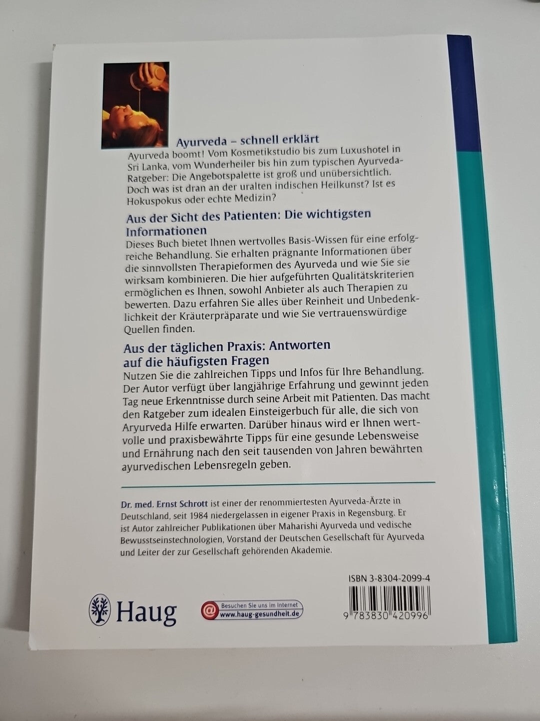 EB437 Ayurveda kurz & bündig von Schrott, Ernst | Buch 1