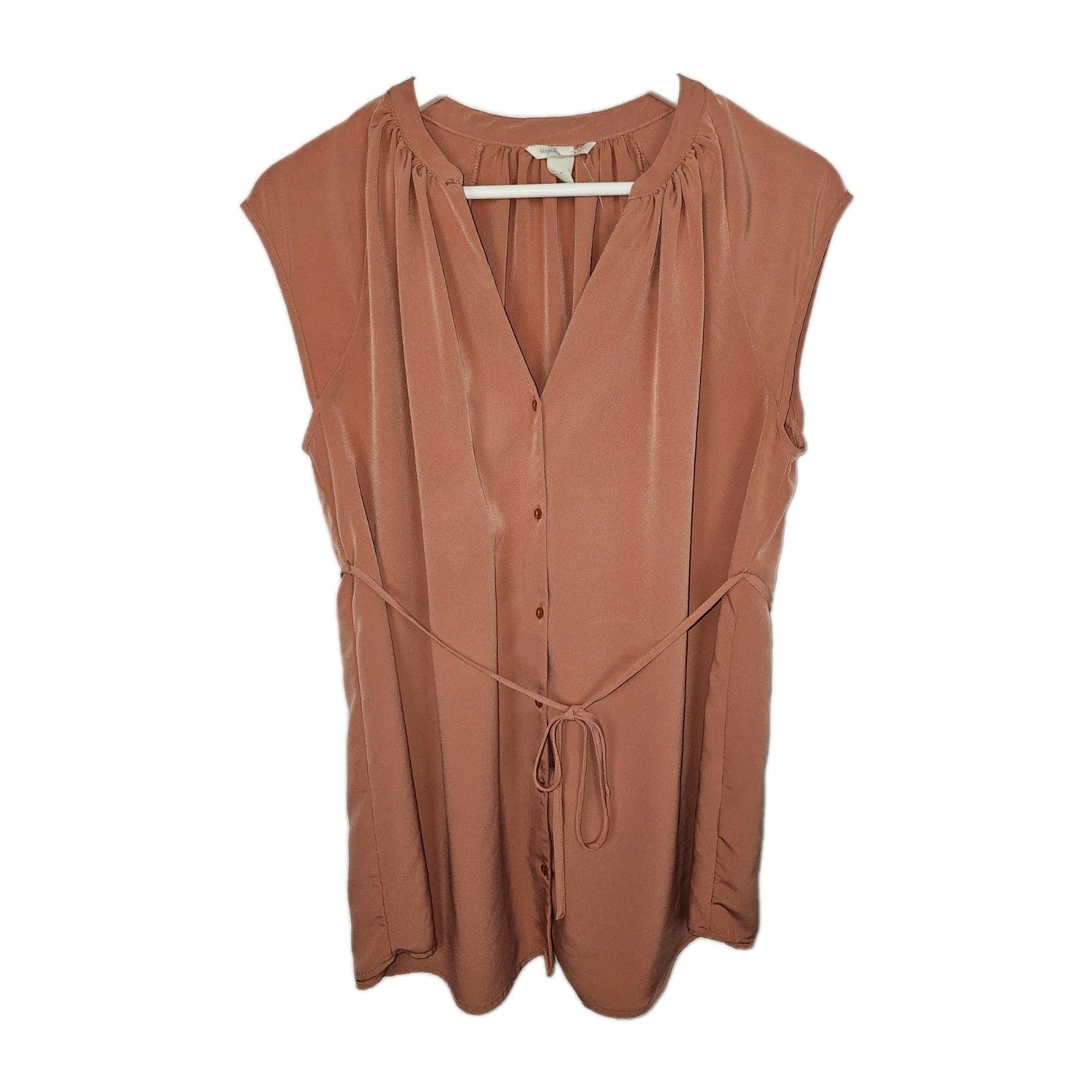 EK9851 Damen Bluse von H&M Mama, altrosa, Gr.M0