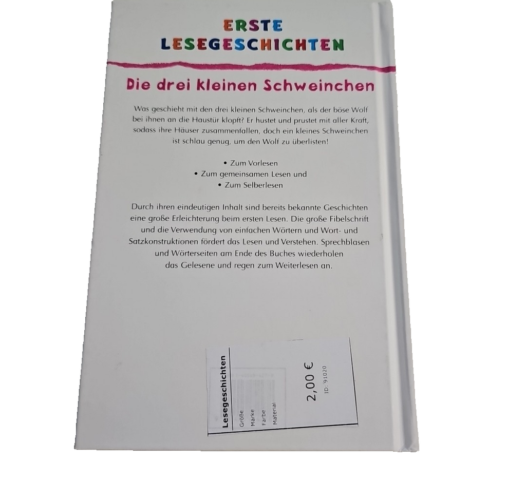 EB3002 Die Drei Kleinen Schweinchen1